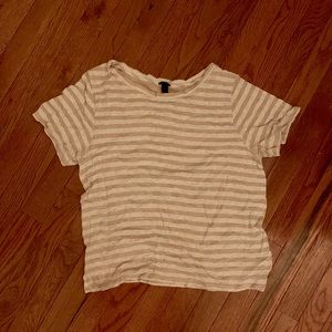 JCrew striped tee